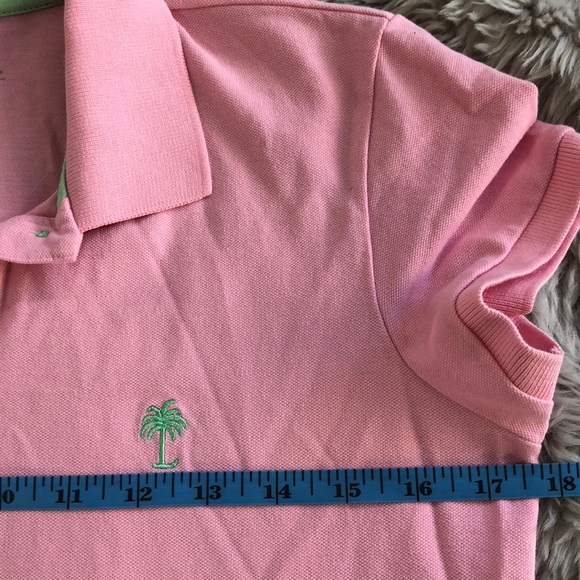 Lily Pulitzer pink island polo small - Picture 7 of 8